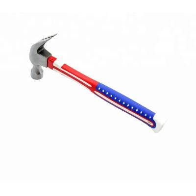 China Anti-Slip Grip USA MARK FIBER HANDLE CLAW 27MM FIBER HANDLE HEAVY DUTY CLAW HAMMER for sale