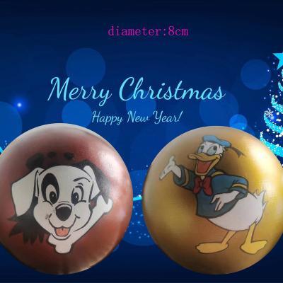 China Creative Christmas Ornament 24PCS Baubles Baubles Christmas Tree Ornament Set Small PS Christmas Balls For Home Decoration for sale