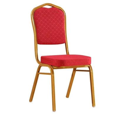 China Red Color Polyester Spandex Banquet Wedding Party Stackable Chair Covers For Wedding Restaurant for sale