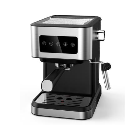 China OEM Home Coffee Maker Household Cup Logo Power Style Tank Automatic Hot Coffee Machine Stainless Steel Espresso Parts Sets for sale