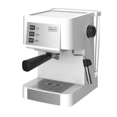 China Household espresso machine with milk frother for sale