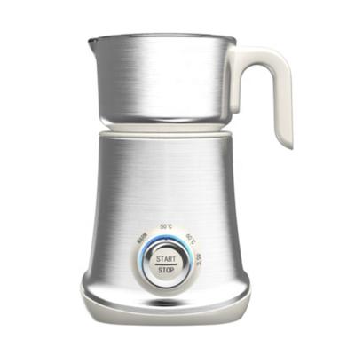 China 2021 Sustainable Automatic Heating Stainless Steel Coffee Maker Automatic Professional Electric Milk Frother for sale