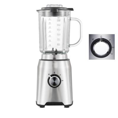 China Household 1000W S.S Stand Table Blender with 1.75L Glass Jar for sale