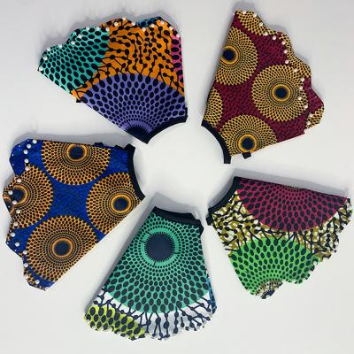 China High Quality Print Women African Necklace Bib Accessories With Beads Wholesale for sale