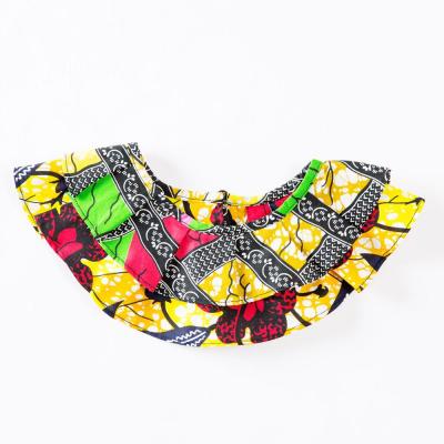 China Fashion Cute Necklaces For Women African Ankara Cape Double Layer Ladies Necklace High Quality for sale