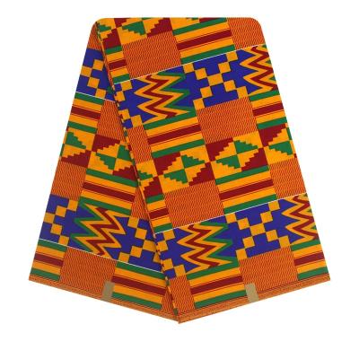 China Breathable High Quality African Traditional Wholesale Cotton Fabrics Print Wax Cotton Fabrics Many Colorways for sale