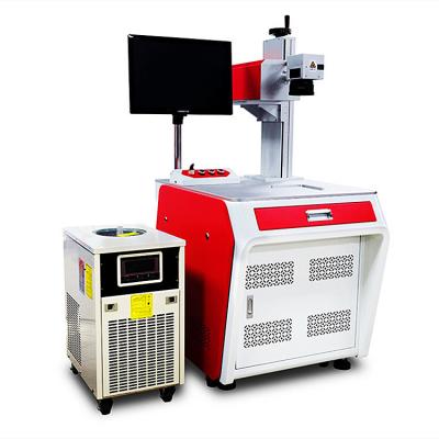 China UV Laser Marking Laser Marking Machine For Glass Bulbs Laser Etching Maker 3W/5W/10W for sale