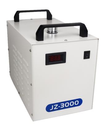 China Hotels Best Sales CO2 Laser Water Cooling Refrigerator JZ3000 Cw3000 Water Chiller For CO2 Laser Cutting Engraving Machine for sale