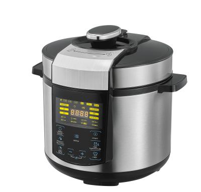 China 2021 New 6L 1000W Korea household design digital cookeo olla a pressure digital pressure cooker for sale