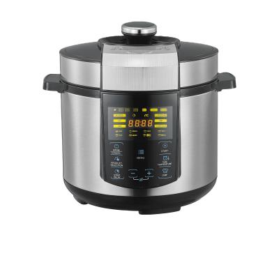 China Good Quality Household LCD Display Fast Cooking 5 Liter Electric Pressure Cooker for sale