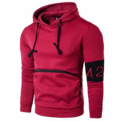 China Anti-Wrinkle Street Men's Big Armband 424 Pocket Hoodie Real Embroidered Shot for sale