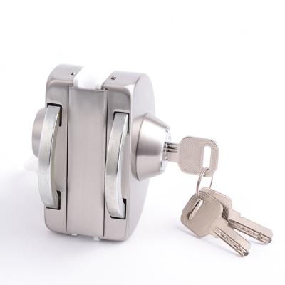 China Modern Wholesales Office Center Door Toughened Swing Glass Door Lock for sale