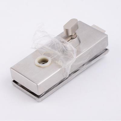 China High Security Sliding Glass Door Handle Glass Lock With Key for sale