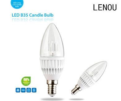 China Household B35 LED Candle Bulb / Energy Saving Candle Light Bulbs for sale