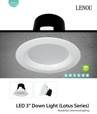 Cina IP50 240 volt Downlights messo LED rotondo per i supermercati in vendita