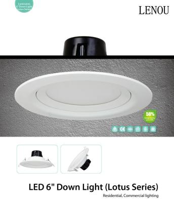 China High Efficiency LED Recessed Downlights 105 Degree Beam Angle for sale