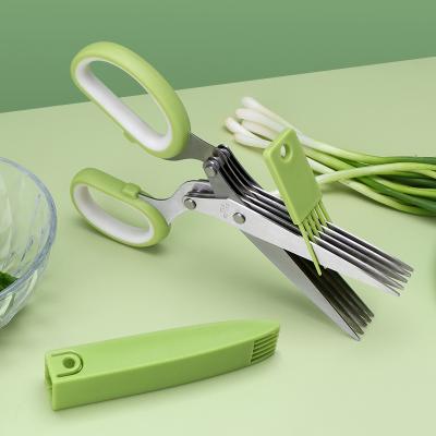 China For grass cuttting Amazon hot sale grass scissors with multifunctional set of 5 blades kitchen scissors grass scissors for sale