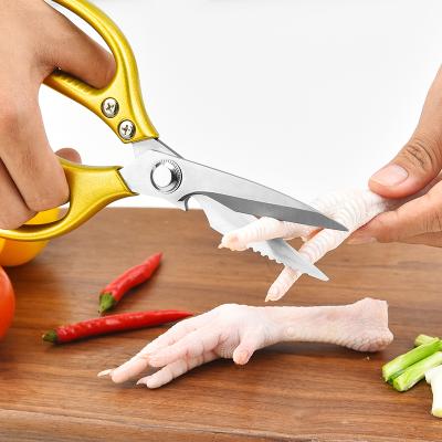 China Morden Multifunctional Scissors Heavy Duty Separate Chicken Bone Cutting Stainless Steel Kitchen Scissors for sale