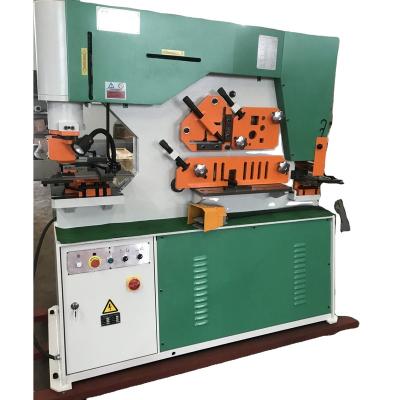 China Factory Easy Install and Operate Combo Universal Hydraulic Punch Iron Worker, Punch and Shear Machine for sale