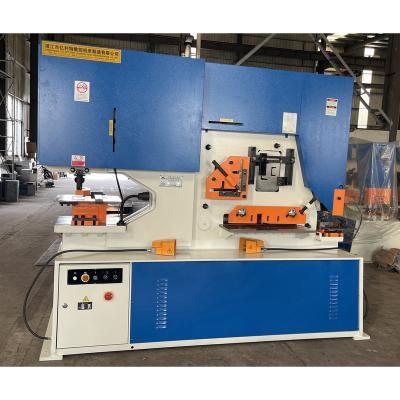 China Large Enterprises Factory Operation Intelligent Simple Iron Worker Punch Shear Bending Machine for sale