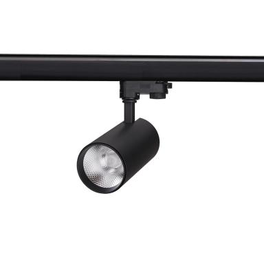 China Shop LED Track Light Showroom Light 1 Phase Adapter Track Rail System Spotlight Track Light for sale