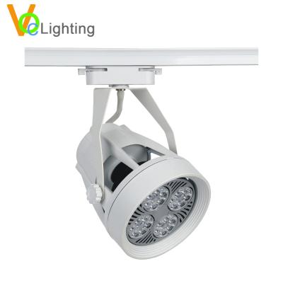 China Indoor Decoration 3 Phase LED Track Lighting White PAR30 LED PAR Light Parts for sale