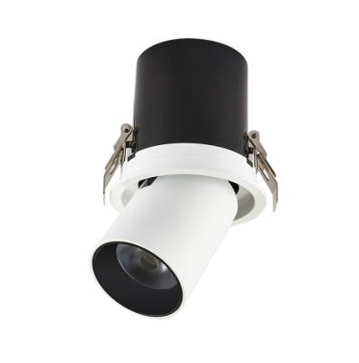 China Round 12W Hotel View Recessed Led Track Lighting for sale