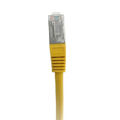 China YELLOW Lan Cable CAT5E UTP RJ45 8P8C 4PAIR 26AWG 1.5M from consumer factory for sale