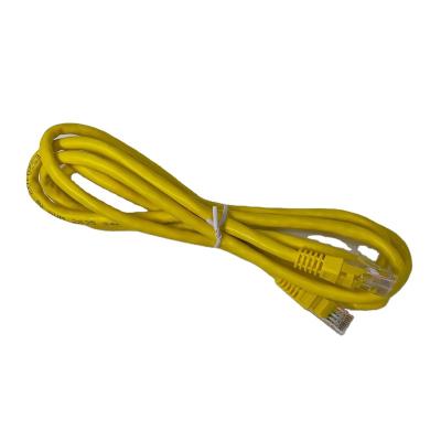 China YELLOW Consumer Network Cable CAT5E UTP RJ45 8P8C 4PAIR 26AWG 2M Cat5e Cable for sale