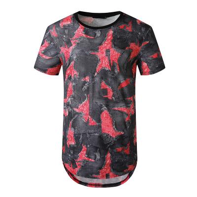 China Western Style Anti-Wrinkle Men O Neck Short Sleeve T Shirts Oversized T Shirts Men for sale