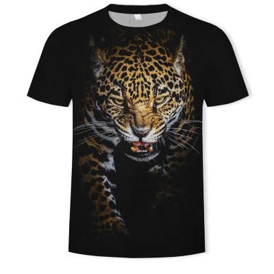 China Anti-Wrinkle Stylish Men 3D Printing Short Sleeve T-Shirts O-Neck Loose T-Shirts Men for sale