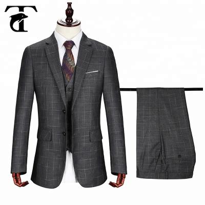 China Best New Arrival Design Fashion Party Coat Pant Suit Men Anti-Shrink Three Pieces Wedding Dress Suits For Men for sale