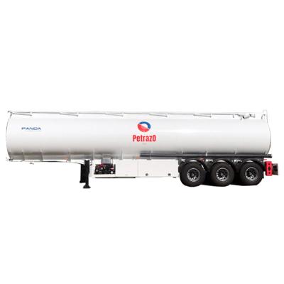 China HOT SALE 45cbm 3-Axle 6 Compartment Carbon Steel Oil Tanker Trailer for sale