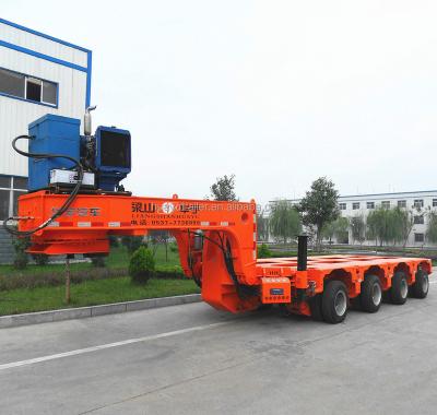 China Other Trailers Huayu Manufacturer Heavy Duty Machine Special Equipment 8 axles lines16 hydraulic module trailer for sale