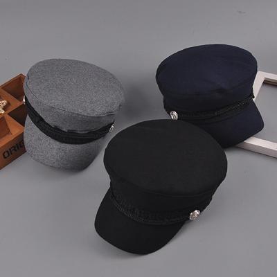 China 2019 Image Wool Admiral's Wife or Captain Hat and Man's Hat for sale