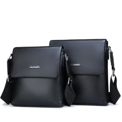 China Classic Fashion Discount Leather Men Shoulder Bag Messenger Bag for sale