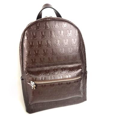 China High Quality Custom Logo RFID Genuine Leather Backpack for sale