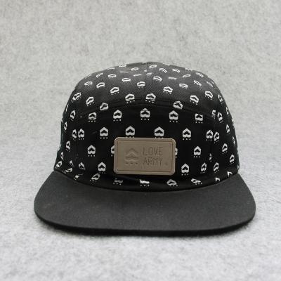 China Custom 6 panel COMMON hot sale gold rap thin layer snapback hat pointed hat for sale