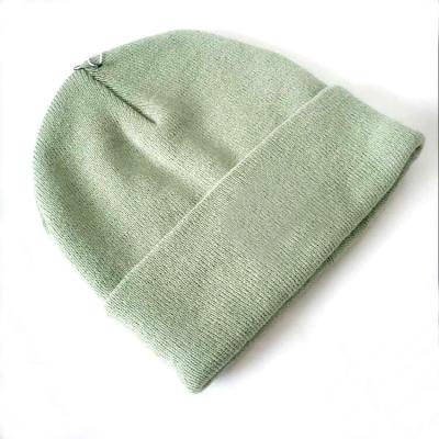 China COMMON Good Quality Simple Blank Winter Knitted Long Beanies Hat Cap For Kids Winter for sale