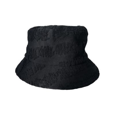 China Character Winter Fisherman Bucket Hat Logo Designer Custom Cotton Knitted Bucket Hat For Woman for sale