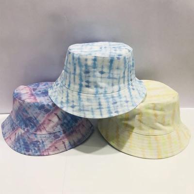 China 2021 Hot Wholesale Embroidery Cotton Pad Bucket Dyeing Hat For Promotions for sale