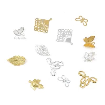 China Europe DIY Jewelry Accessories Pure Copper Helix Shaped Earrings Round Copper Sheet Etching Laser Cutting Copper Sheet for sale