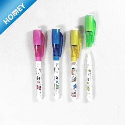 China Promotional Pen Light Cheap Plastic Magic Ball Pen With for sale