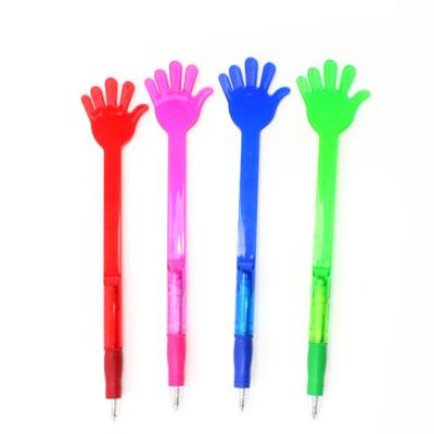 China Promotional Pen Kawaii Palm Shape Ballpoint Pen With Custom Logo for sale