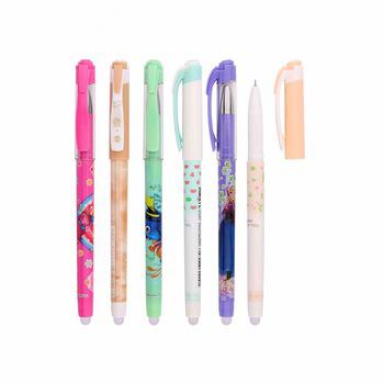 China Normal color printing gel ink erasable pen for sale