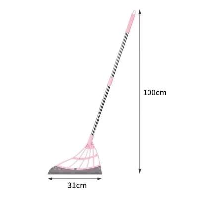 China 2021 fashionable new long guaranteed service quality popular plastic broom for sale