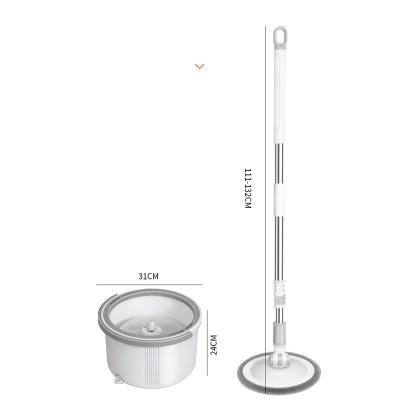 China Universal Home Sustainable Easy Cleaning Bucket 360 Micro Fiber Rotating Spinning Mop For Sale for sale