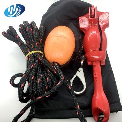 China Canoe Kayak Carbon Steel Anchor Bottle Opener with Key Chain for Canoe Kayak for sale