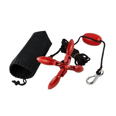 China 1.5KG Canoe Kayak Kayak Anchor Kit Folding Boat Steel Folding Anchor for sale