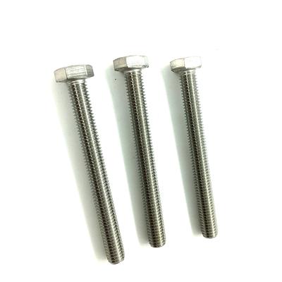 China Stainless Steel Long Stainless Steel Bolt Hex For Mining Heavy Industry for sale